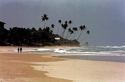 Koggala Strand auf Sri Lanka